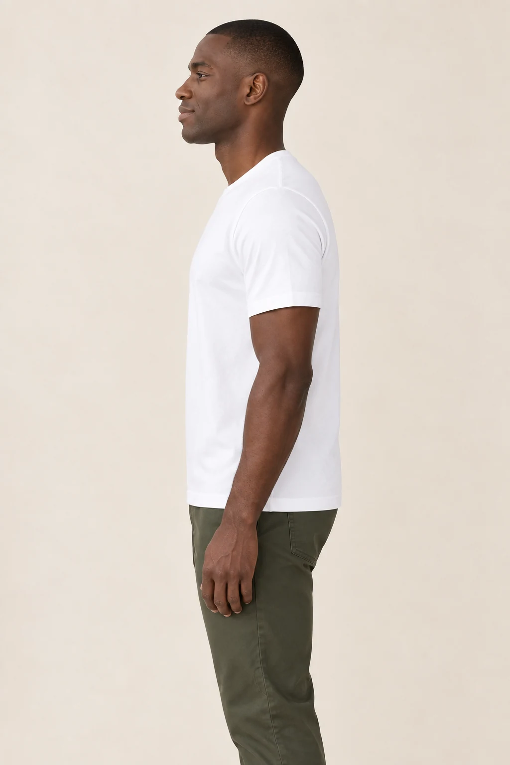 Soft 100% Polyester right side garment preview