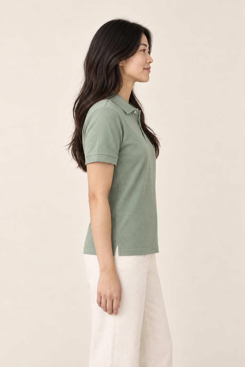 Premium Pique left side garment preview